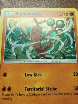 Sudowoodo #SM207 Holo SM Promos Pokemon Card TCG - Image 2