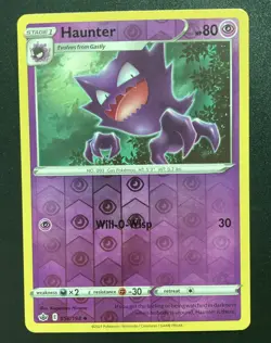 Haunter 056/198 Reverse Holo Uncommon Pokemon Chilling Reign Near Mint - Image 1