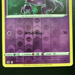 Haunter 056/198 Reverse Holo Uncommon Pokemon Chilling Reign Near Mint - Image 3