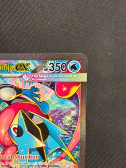 Pokemon TCG: Chaos Rising Mega Greninja EX SIR Holo 116/086 NM - PACK FRESH - Image 3