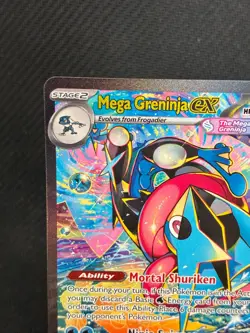 Pokemon TCG: Chaos Rising Mega Greninja EX SIR Holo 116/086 NM - PACK FRESH - Image 4