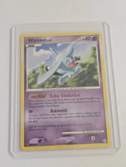 Wynaut 42/130 Diamond and Pearl Regular - Pokemon Card - Image 1