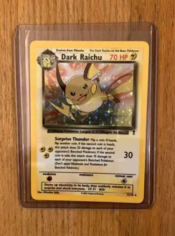 Pokemon TCG Dark Raichu Legendary Collection Near Mint HOLO - Image 1