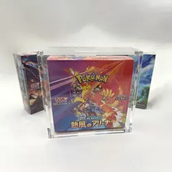 Acrylic Display Case for Pokemon Booster Box Stackable with Premium Magnetic Top - Image 5