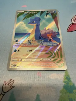 Misty's Lapras 194/182 Destined Rivals Illustration Rare English Pokemon TCG NM - Image 2