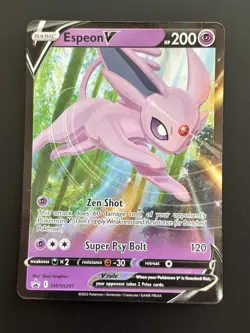 The Pokemon Company Espeon V SWSH201 SWSH Promo Holo EN 2022 200 HP - Image 2