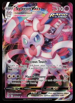 Sylveon VMAX 075/203 Holo Evolving Skies Pokemon Card - Image 1