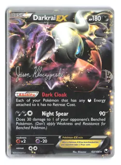 Pokemon Darkrai EX (Jason Klaczynski) World Championship Decks 63/108 MP - Image 1