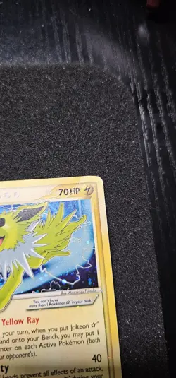 Jolteon Gold Star Holo Ultra Rare Vintage Pokemon Card 101/108 EX Power Keepers - Image 4
