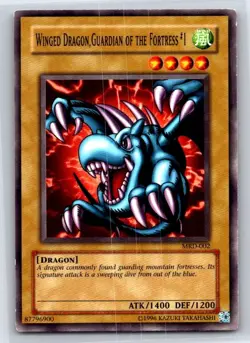 Winged Dragon, Guardian of the Fortress SYE-004 Yugi Evolution Yu-Gi-Oh LP - Image 1