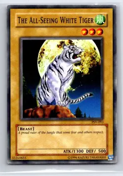 The All-Seeing White Tiger PSV-093 Pharaoh's Servant Yu-Gi-Oh LP - Image 1