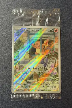 2023 Charmander 044 Pokemon Center Exclusive ETB Black Star Promo NM-Mint - Image 1
