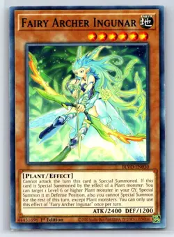 Fairy Archer Ingunar MP22-EN017 2022 Tin of the Pharaoh's Gods Yu-Gi-Oh - Image 1
