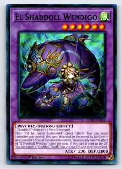 El Shaddoll Wendigo SDSH-EN042 Structure Deck: Shaddoll Showdown Yu-Gi-Oh - Image 1