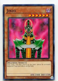 Jinzo LDK2-ENJ10 Legendary Decks II Ultra Rare NM Yu-Gi-Oh - Image 1
