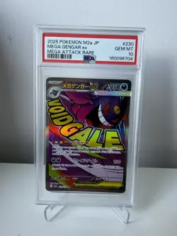 PSA 10 Mega Gengar EX 230/193 M2a Mega Dream EX MA Attack Rare Japanese Pokemon - Image 1