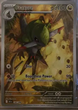 Fraxure - 146/086 - Illustration Rare - Black Bolt - Pokemon Card - NM/M - Image 1