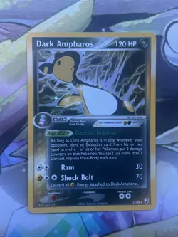 Dark Ampharos NM 2/109 - Holo Team Rocket Returns - Pokemon - Image 1