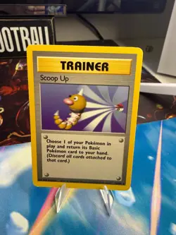 SCOOP UP 78/102 BASE SET UNLIMITED Rare Pokemon - Image 1