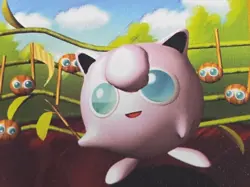 Pokemon Wotc Black Star Promo #7/53 JIGGLYPUFF never played - Image 4