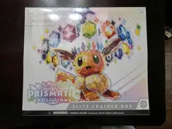 Pokemon TCG Scarlet Violet Prismatic Evolutions Elite Trainer Box ETB New Sealed - Image 1