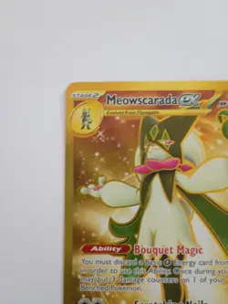 Meowscarada ex 271/193 Hyper Rare Holo SV02: Paldea Evolved Pokemon NM - Image 3
