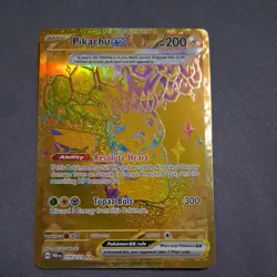 Pokemon TCG Pikachu ex 179/131 SV Prismatic Evolutions Hyper Rare Full Art NM - Image 4