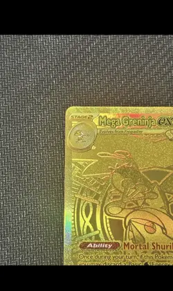 Nintendo Mega Greninja EX 122/086 Secret Rare Full Art Foil HP 350 ENG CRI 2016 - Image 3
