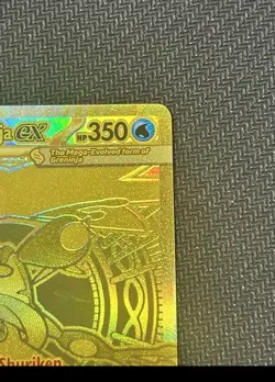 Nintendo Mega Greninja EX 122/086 Secret Rare Full Art Foil HP 350 ENG CRI 2016 - Image 4