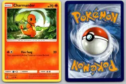 Charmander 1/70 Dragon Majesty Common Pokemon NM - Image 3