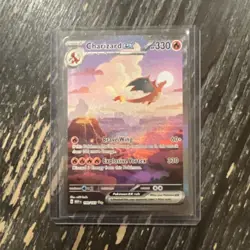 The Pokemon Company Charizard ex 199/165 SV 151 SIR Holo Full Art English - Image 1