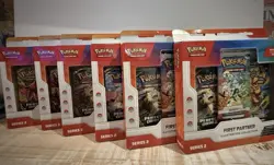 Pokemon First Partner Illustration Collection Series 2 Sealed Lot Of 6 New - Image 1