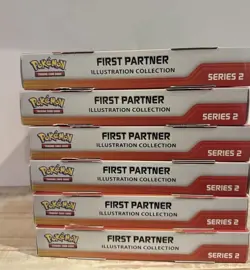 Pokemon First Partner Illustration Collection Series 2 Sealed Lot Of 6 New - Image 4