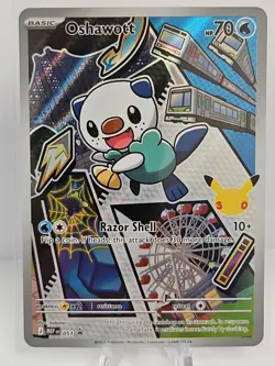 Oshawott 051 Promo ME: Mega Evolution Promo Pokemon Holo Near Mint - Image 1