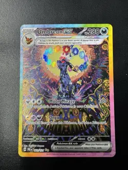 Pokemon Prismatic Evolution Umbreon ex 161/131 SIR Special Illustration NM Mint - Image 1