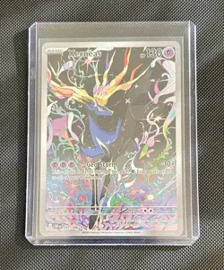 Pokemon Xerneas 091/086 Chaos Rising Illustration Rare Holo NM - Image 3