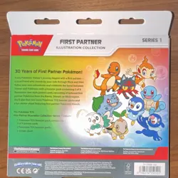 Pokemon TCG First Partner Illustration Collection S1 3 Packs + Promos - Image 2