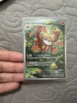 Darmanitan 98/086 Illustration Rare Black Bolt Pokemon TCG Cards - Image 1