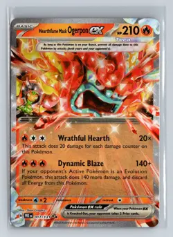 Hearthflame Mask Ogerpon ex [PRE - 017/131] - Image 1