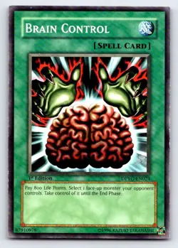 Brain Control DPYG-EN024 Common / Short Print Duelist Pack: Yugi Yu-Gi-Oh LP - Image 1