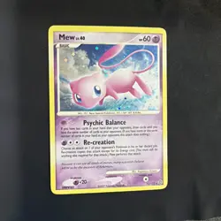 Mew 15/132 Secret Wonders 2007 Holo Rare Pokemon Card TCG MP - Image 1