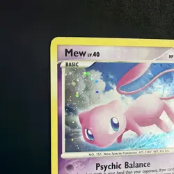 Mew 15/132 Secret Wonders 2007 Holo Rare Pokemon Card TCG MP - Image 2