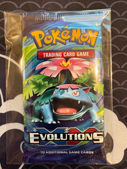 Pokemon TCG - XY Evolutions Booster Pack 10 Cards Factory Sealed Venasaur Art 820650801556 - Image 1