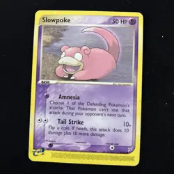 Pokemon Card - Slowpoke Team Magma vs Team Aqua 45/95 Common - Image 1
