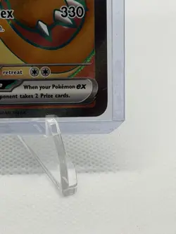 Charizard EX Holo Rare Pokemon TCG Card 183/165 Scarlet & Violet 151 NM - Image 2