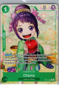 Otama (Alt Art) OP07-022 English 500 Years in the Future - One Piece Card - NM - Image 1