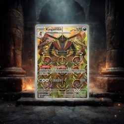 Kingambit 220/198 Illustration Rare Pokemon Card SV NM - Image 1