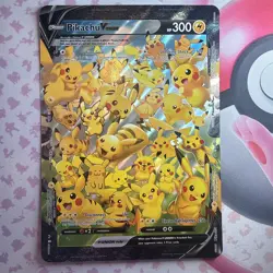 JUMBO Pikachu V Union Card SWSH141 Promo Pokemon Celebrations 25th NM🔥 - Image 2