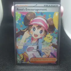 Rosa's Encouragement - 123/088 - SIR Perfect Order - Pokemon TCG Card - NM/Mint - Image 1