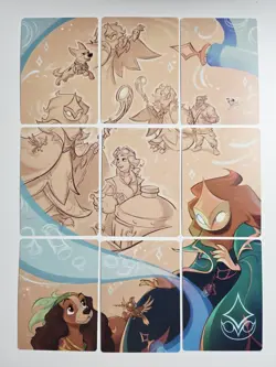Archazia's Island Puzzle Set (Scene 2) - 9 cards - Image 1
